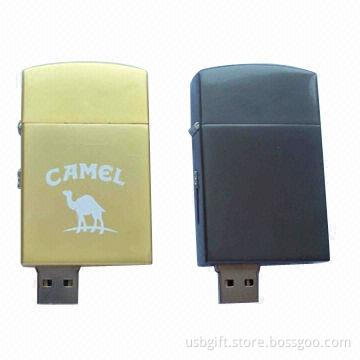 USB flash disk, 8GB USB capacity, lighter USB, gift